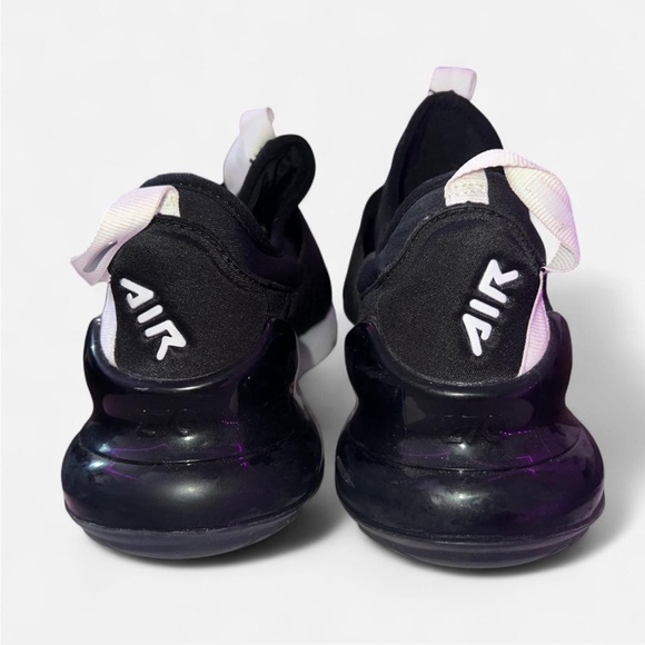 Nike Kids Black and White Athletic Sneakers - Picture 5 of 6